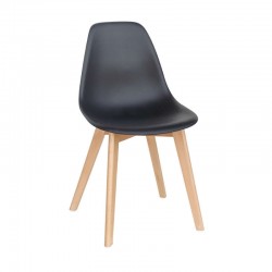 LOFT PLUS ΚΑΡΕΚΛΑ ΜΑΥΡΗ(Σ4)ΡΡ 46Χ46Χ41-81εκ.