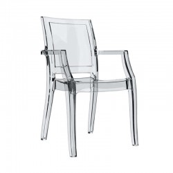 ARTHUR CLEAR TRANSP. ΠΟΛΥΘΡΟΝΑ 56X60X91εκ.