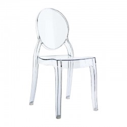 BABY ELIZABETH CLEAR TRANSP. ΚΑΡΕΚΛΑΚΙ 30Χ34Χ63εκ.