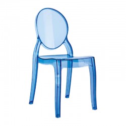 BABY ELIZABETH BLUE TRANSP. ΚΑΡΕΚΛΑΚΙ 30Χ34Χ63εκ.