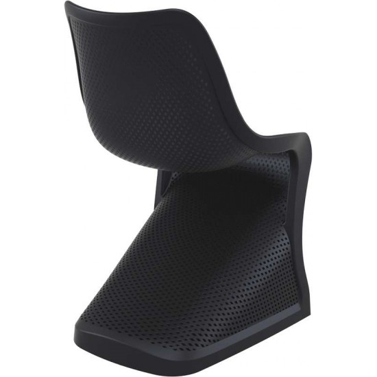 BLOOM BLACK ΚΑΡΕΚΛΑ ΠΟΛ/ΝΙΟΥ 50X58X85εκ.