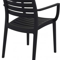 ARTEMIS BLACK ΠΟΛΥΘΡΟΝΑ ΠΟΛ/ΝΙΟΥ 58X58X83.5εκ.