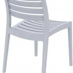 ARES ΚΑΡΕΚΛΑ SILVER GREY ΠΟΛ/ΝΙΟΥ 48Χ58Χ83.7εκ.