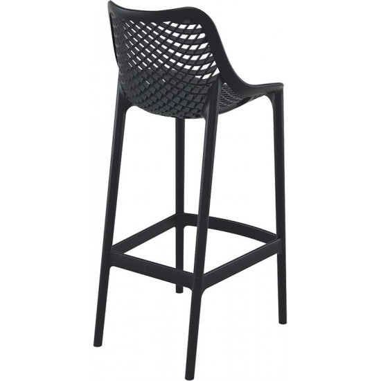 AIR 75εκ. ΣΚΑΜΠΟ BLACK ΠΟΛ/ΝΙΟΥ 45Χ53X105εκ.