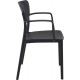 LOFT BLACK ΠΟΛΥΘΡΟΝΑ ΠΟΛ/ΝΙΟΥ 54X53X82εκ.