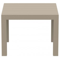 VEGAS TAUPE 100X100/140Χ75εκ. ΕΠΕΚΤ.ΤΡΑΠΕΖΙ ΠΟΛ/ΝΙΟΥ