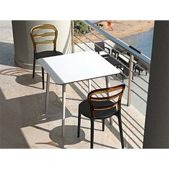 BIBI BLACK/BLACK TRANSP. ΚΑΡΕΚΛΑ 42X50X85εκ.