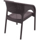 PANAMA BROWN ΠΟΛΥΘΡΟΝΑ ΠΟΛ/ΝΙΟΥ 58X64X80εκ.