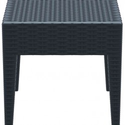 MIAMI DARK GREY ΤΡΑΠΕΖΙ 45Χ45Χ45εκ. ΠΟΛ/ΝΙΟΥ