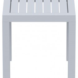 OCEAN SILVER GREY ΤΡΑΠΕΖΙ 45Χ45Χ45εκ. ΠΟΛ/ΝΙΟΥ