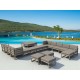 MYKONOS ΤΡΑΠΕΖΙ TAUPE 65X65X33εκ. ΠΟΛ/ΝΙΟΥ