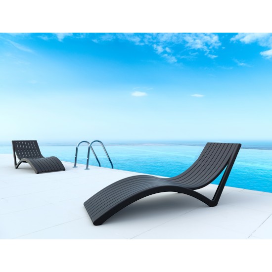 SLIM ΞΑΠΛΩΣΤΡΑ BLACK ΠΟΛ/ΝΙΟΥ 180X72X70εκ.