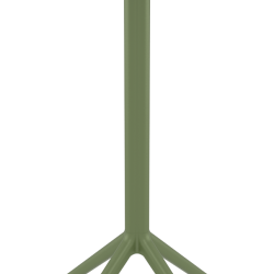 SKY OLIVE GREEN BAR 60Χ60Χ108εκ.ΠΤΥΣ/ΝΟ ΤΡΑΠ. ΠΟΛ/ΝΙΟΥ