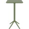 SKY OLIVE GREEN BAR 60Χ60Χ108εκ.ΠΤΥΣ/ΝΟ ΤΡΑΠ. ΠΟΛ/ΝΙΟΥ