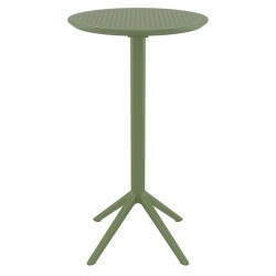 SKY OLIVE GREEN BAR Φ60Χ108εκ.ΠΤΥΣ/ΝΟ ΤΡΑΠ. ΠΟΛ/ΝΙΟΥ