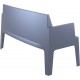 BOX DARK GREY KANAΠEΣ ΠΟΛ/ΝΙΟΥ 138Χ62Χ80εκ.