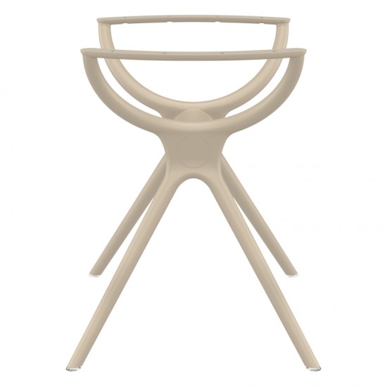 AIR ΒΑΣΗ TAUPE SMALL 58X58X72,5εκ. ΠΟΛ/ΝΙΟΥ