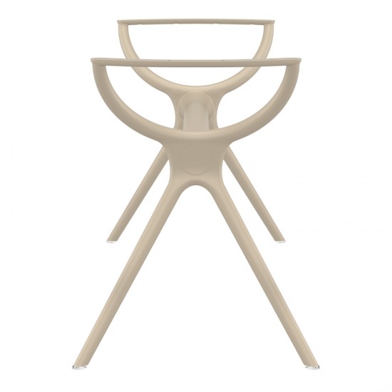 AIR ΒΑΣΗ TAUPE MEDIUM 118X58X72,5εκ. ΠΟΛ/ΝΙΟΥ