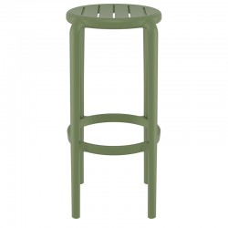 TOM 75εκ. ΣΚΑΜΠΟ OLIVE GREEN ΠΟΛ/ΝΙΟΥ 36X36X75εκ.