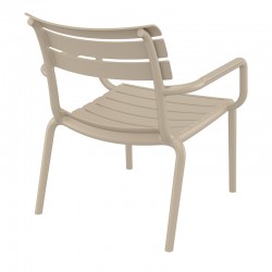PARIS LOUNGE TAUPE ΠΟΛ/ΝΑ ΠΟΛ/ΝΙΟΥ 68X70X76εκ.