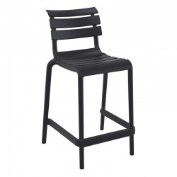 HELEN 65εκ. ΣΚΑΜΠΟ BLACK ΠΟΛ/ΝΙΟΥ 52X55X95εκ.