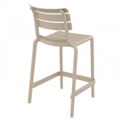 HELEN 65εκ. ΣΚΑΜΠΟ TAUPE ΠΟΛ/ΝΙΟΥ 52X55X95εκ.