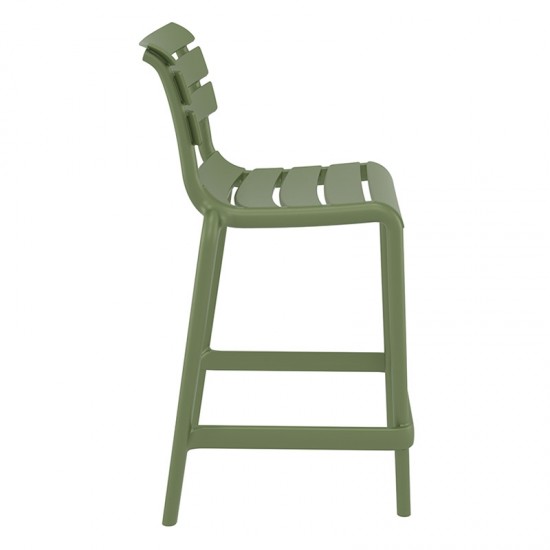 HELEN 65εκ. ΣΚΑΜΠΟ OLIVE GREEN ΠΟΛ/ΝΙΟΥ 52X55X95εκ.