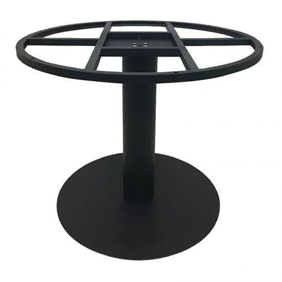 VENUS Φ72X73εκ. ΒΑΣΗ ΜΕΤΑΛΛΙΚΗ (ΑΝΩ ΣΤΕΦΑΝΙ 88εκ.) ΜΑΥΡΗ