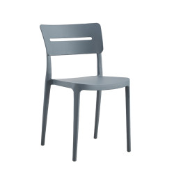 EMILY DARK GREY ΚΑΡΕΚΛΑ ΠΟΛ/ΝΙΟΥ 43.5X51X80εκ.