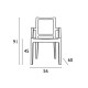 ARTHUR CLEAR TRANSP. ΠΟΛΥΘΡΟΝΑ 56X60X91εκ.