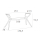 AIR ΒΑΣΗ WHITE XL 158,5X58X72,5εκ. ΠΟΛ/ΝΙΟΥ