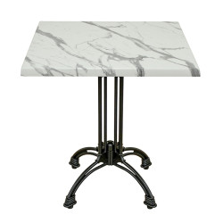 CITY 4ΝΥΧΗ ΑΛ. WERZALIT 70X70Χ73εκ.ΜΑΡΜΑΡΟ CARRARA