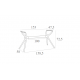 AIR ΒΑΣΗ TAUPE XL 158,5X58X72,5εκ.  ΠΟΛ/ΝΙΟΥ