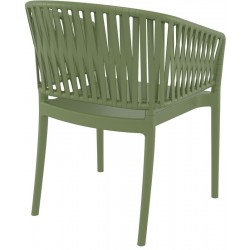 PORTOFINO OLIVE GREEN ΠΟΛΥΘΡΟΝΑ ΠΟΛ/ΝΙΟΥ 58X58X80εκ.