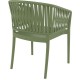 PORTOFINO OLIVE GREEN ΠΟΛΥΘΡΟΝΑ ΠΟΛ/ΝΙΟΥ 58X58X80εκ.