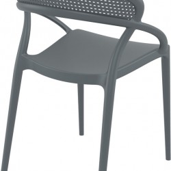 SUNSET DARK GREY ΚΑΡΕΚΛΑ ΠΟΛ/ΝΙΟΥ 54Χ56Χ82εκ.