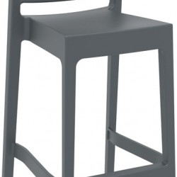 MAYA 75εκ. ΣΚΑΜΠΟ DARK GREY ΠΟΛ/ΝΙΟΥ 45Χ51Χ108εκ.