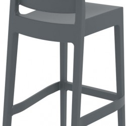 MAYA 75εκ. ΣΚΑΜΠΟ DARK GREY ΠΟΛ/ΝΙΟΥ 45Χ51Χ108εκ.