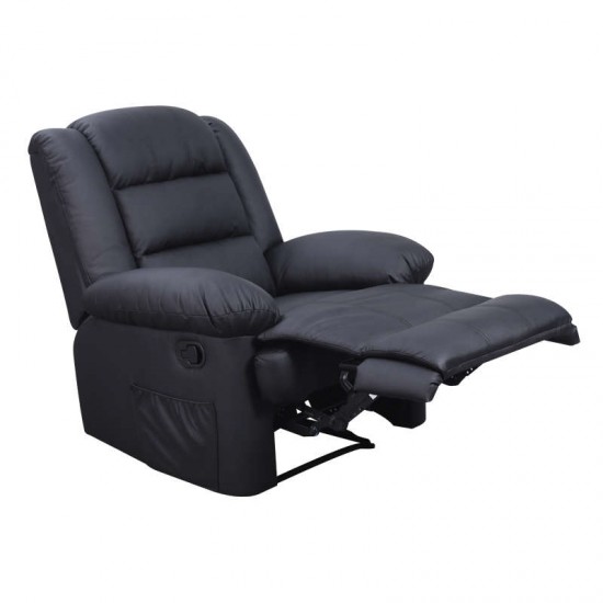 VIVIAN RELAX ΠΟΛΥΘΡΟΝΑ ΜΑΥΡΟ PU 90Χ93Χ100εκ.