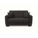 ANIMA BLACK ΥΦΑΣΜΑ 2ΘΕΣΙΟΣ ΚΑΝΑΠΕΣ/ΚΡΕΒΑΤΙ ΜΕ ΑΠΟΘ.ΧΩΡΟ 150Χ80Χ75εκ.