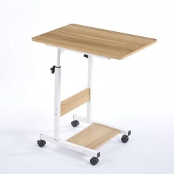 HELPER 60Χ40Χ60/85εκ. ΤΡΑΠΕΖΑΚΙ ΜΕΤΑΛΛΙΚΟ/MDF