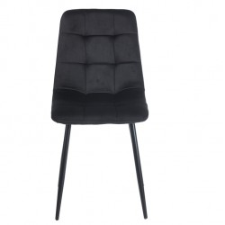 OSCAR BLACK VELVET ΥΦΑΣΜΑ ΚΑΡΕΚΛΑ ΜΕΤΑΛΛΙΚΗ 43Χ51Χ90εκ.
