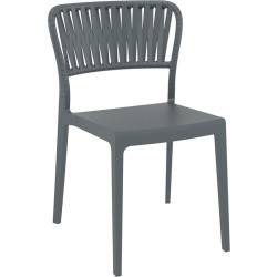 PORTOFINO DARK GREY ΚΑΡΕΚΛΑ ΠΟΛ/ΝΙΟΥ 52X56X83εκ.