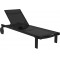 CASABLANCA ΞΑΠΛΩΣΤΡΑ BLACK/BLACK ΑΛΟΥΜ-ΠΟΛ/ΝΙΟΥ 190X74X31εκ.