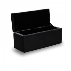 LIDO ΣΚΑΜΠΟ VELVET BLACK ΜΕ ΑΠΟΘ. ΧΩΡΟ 101X41X42εκ.
