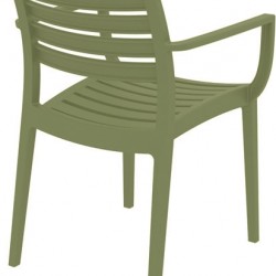 ARTEMIS OLIVE GREEN ΠΟΛΥΘΡΟΝΑ ΠΟΛ/ΝΙΟΥ 58X58X83.5εκ.
