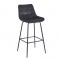 ERMINA BLACK VELVET ΥΦΑΣΜΑ 75εκ. ΣΚΑΜΠΟ ΜΕΤΑΛΛΙΚΟ 49X50X75-104εκ.