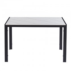 EVELYN CERAMIC WHITE MARBLE 120Χ70Χ75εκ. ΤΡΑΠΕΖΙ