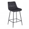 ERMINA BLACK VELVET ΥΦΑΣΜΑ 64εκ. ΣΚΑΜΠΟ ΜΕΤΑΛΛΙΚΟ 49X50X64-94εκ.