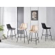 ERMINA BLACK VELVET ΥΦΑΣΜΑ 64εκ. ΣΚΑΜΠΟ ΜΕΤΑΛΛΙΚΟ 49X50X64-94εκ.